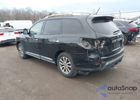 2014 Nissan Pathfinder Sl z USA, uszkodzony, nr VIN 5N1AR2MN8EC690531
